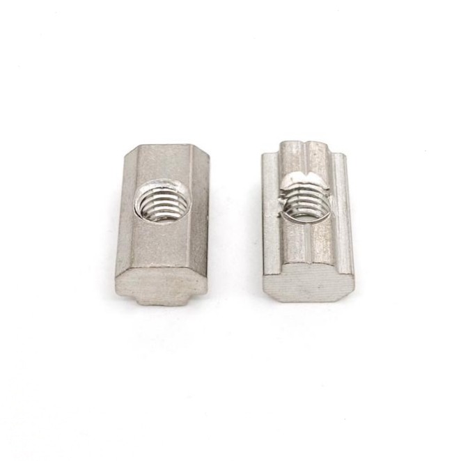 National standard stainless steel slider nut